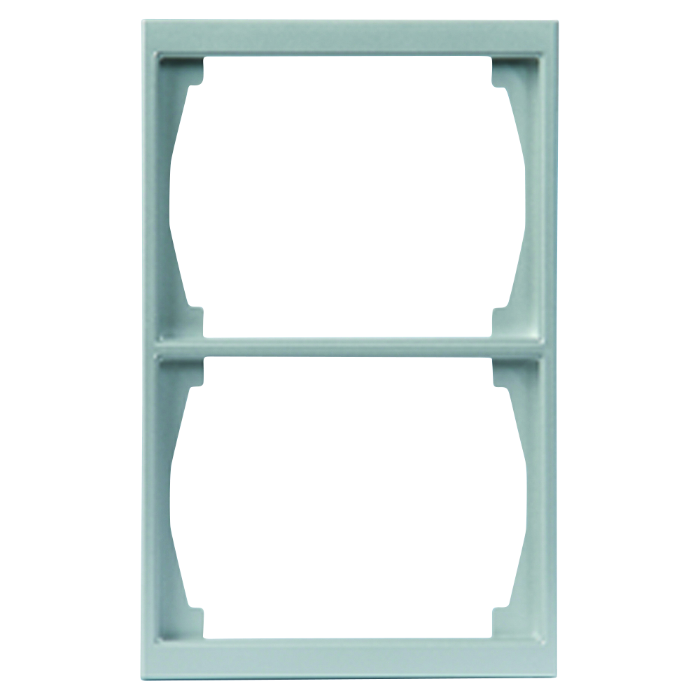 abb 2-vägs täckram 100 mm 1722f100-83p aluminium