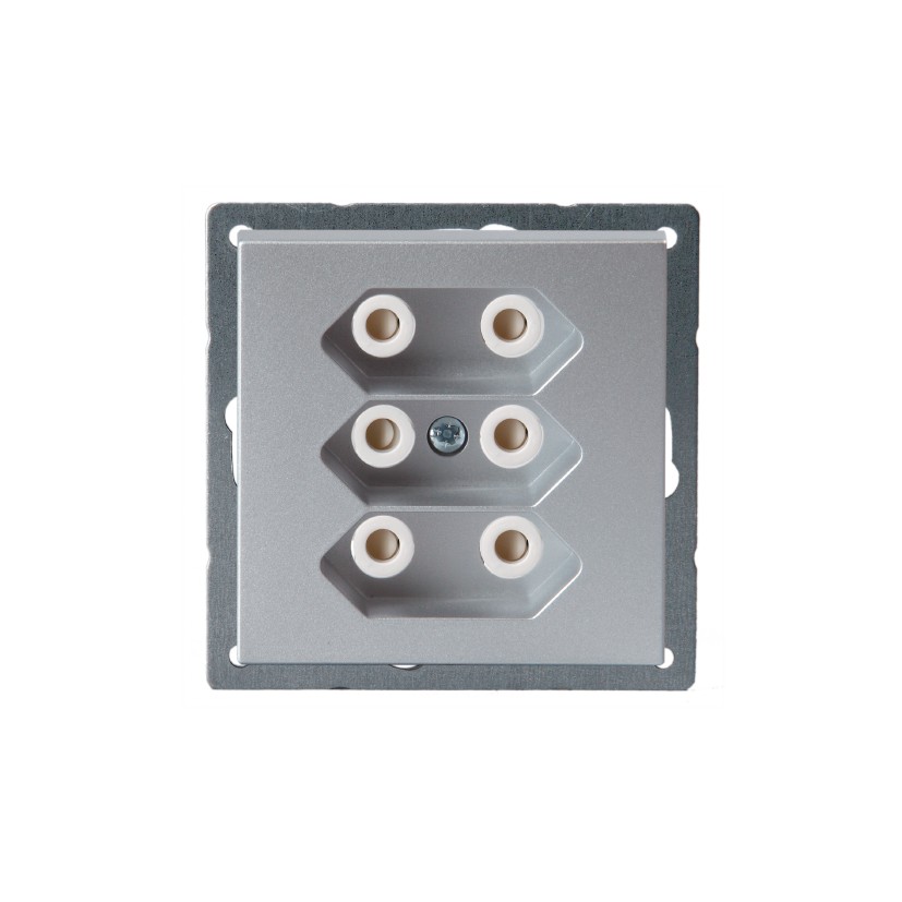 abb Socket outlet impressivo euro,3-g303-uc-83p al