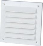OUTDOOR GRILLE FRESH 150X150MM WHITE