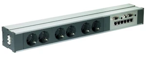 schneider electric Pistorasiapaneeli optiline pöytäpan. eth+vga