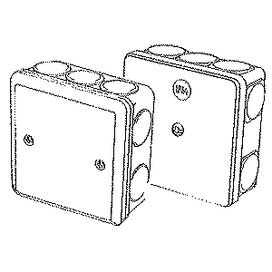 schneider electric Junction box ted 010+pin