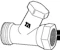 imi ta Return valve straight ta 1/2 trim ta50001-615 no union