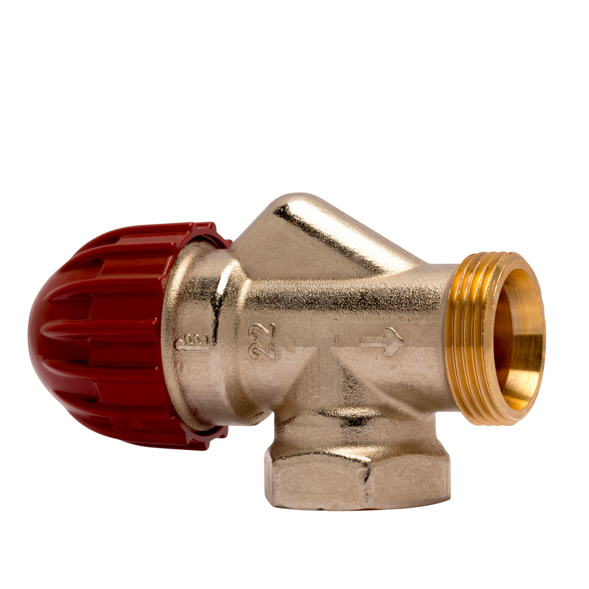 imi ta Radiatorventil vinkel ta trv-2s dn15 små flöden