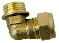 COMPRESSION FITTING 10x3/8 ELBOW MALE