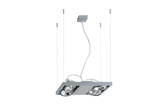 glamox Alasvalo s51-s s51-p 4x50w gx5.3 square