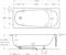 ido Bathtub ido 9400301001 trevi 1600x700
