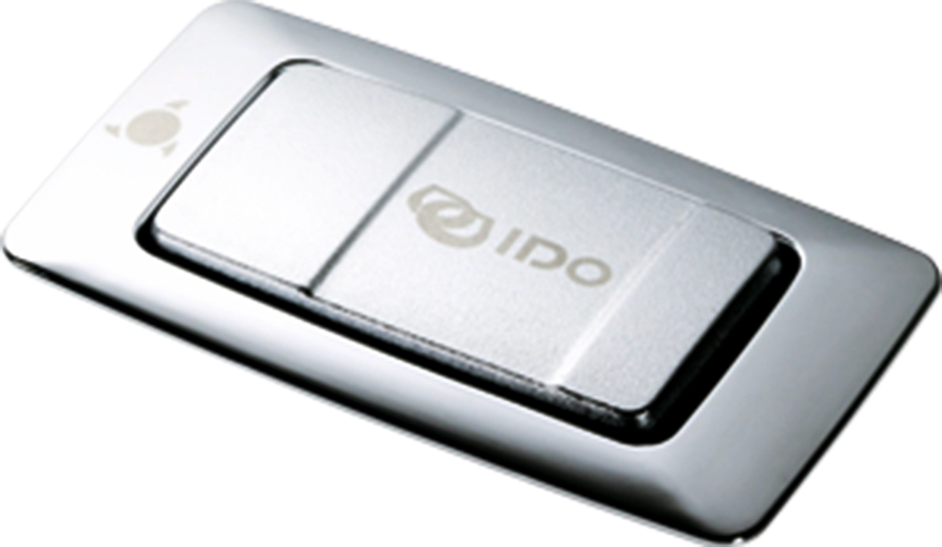 TOILET SPARE PART IDO Z6203000001 2-F BUTTON CHROME