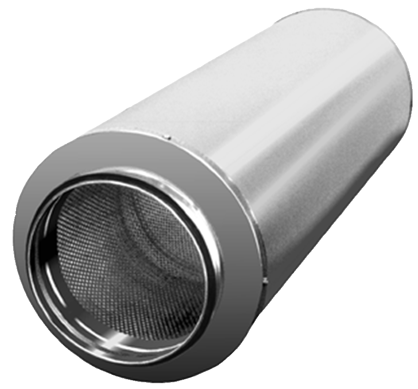 lindab Äänenvaimennin pyöreä pvd-160-300-galv-100