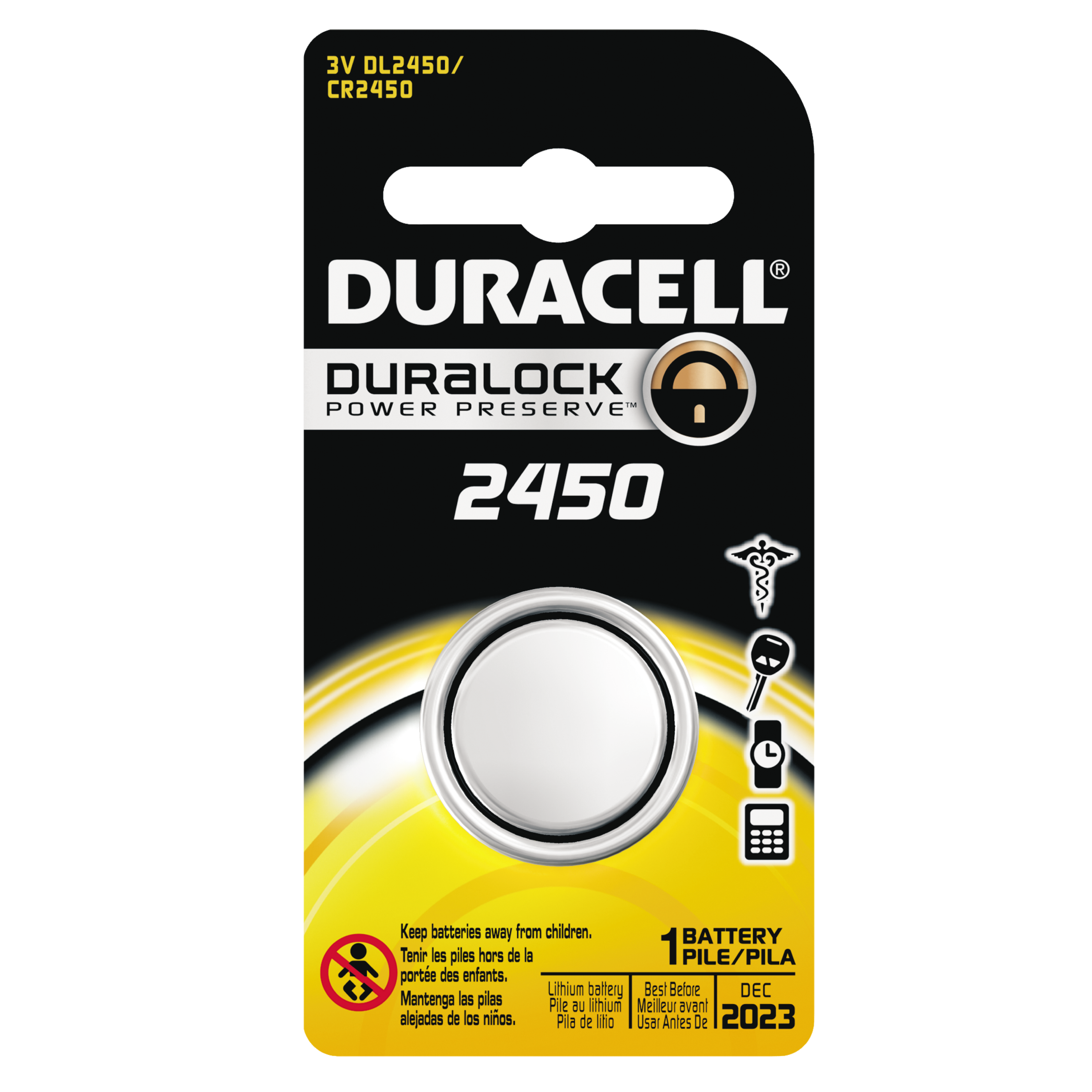 duracell Duracell special battery cr 2450 b1