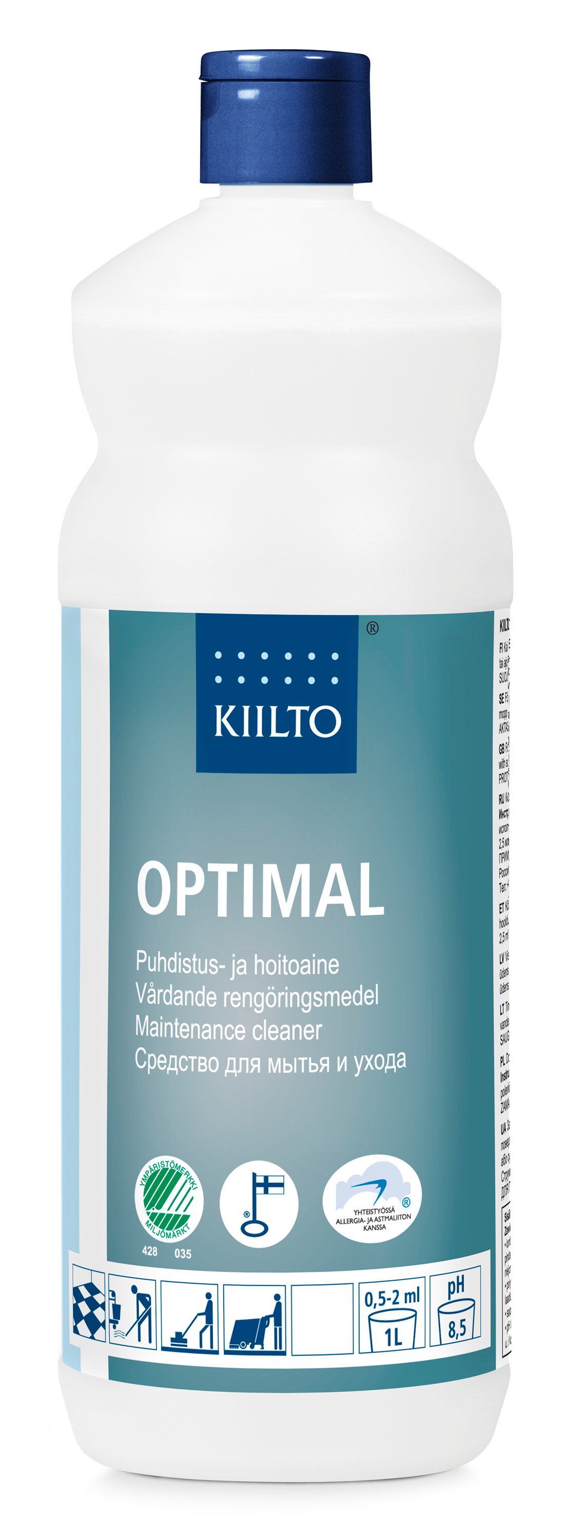 undefined Golvvård produkt siisto optimal 1 l