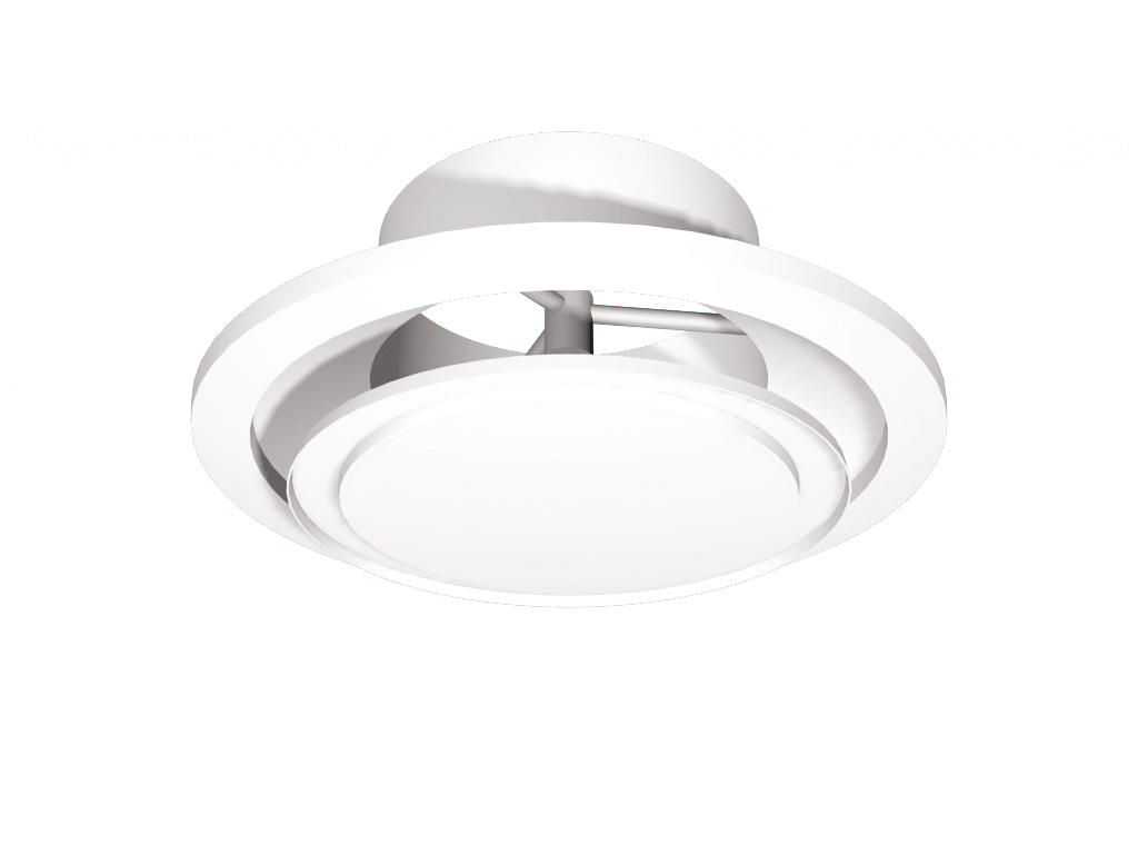 AIR DIFFUSER HALTON THL-125, WHITE