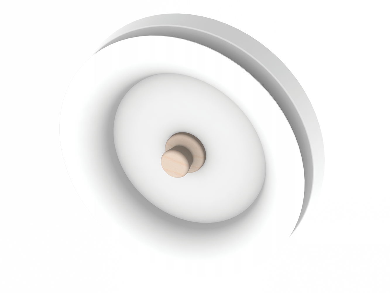 halton Supply air valve halton uls-125,  white (sauna)