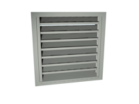 OUTDOOR AIR GRILLE USS-400x400, GREY