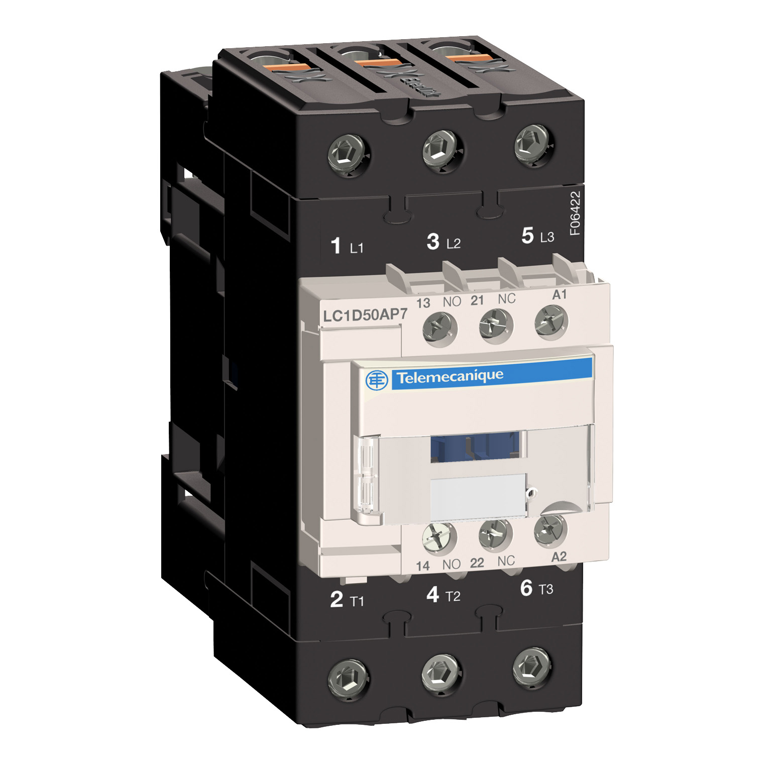 schneider electric Contactor lc1d50ap7tq 50a 380vac