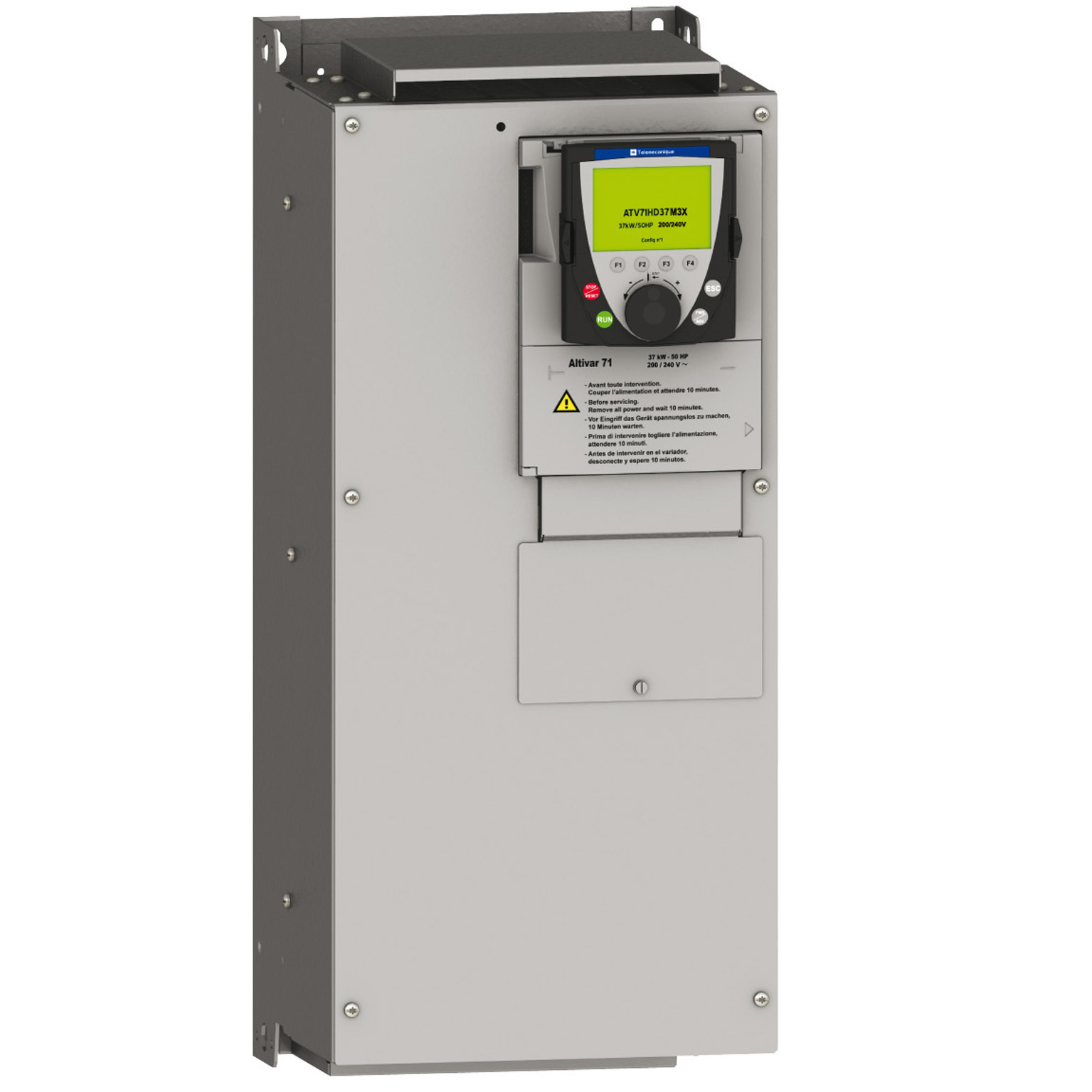 schneider electric Atv61 480v 2,2kw u/display atv61hu22n4z