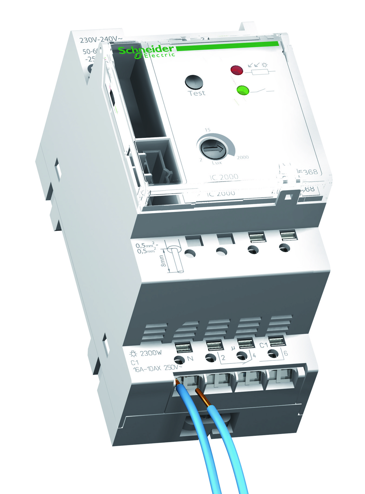 schneider electric Hämäräkytkin acti9 ic 2000 seinäanturilla