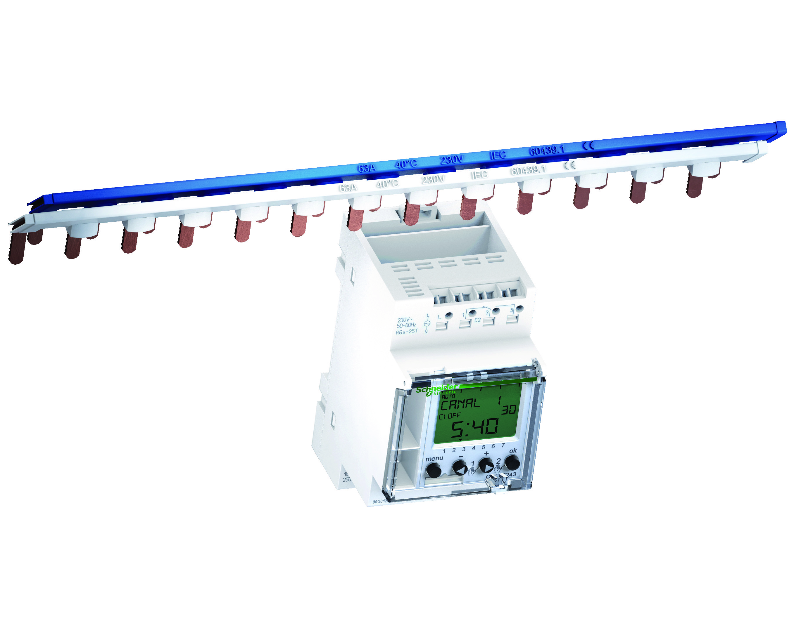 schneider electric Kellokytkin acti9 ihp 2 kan 56 muistipaikkaa