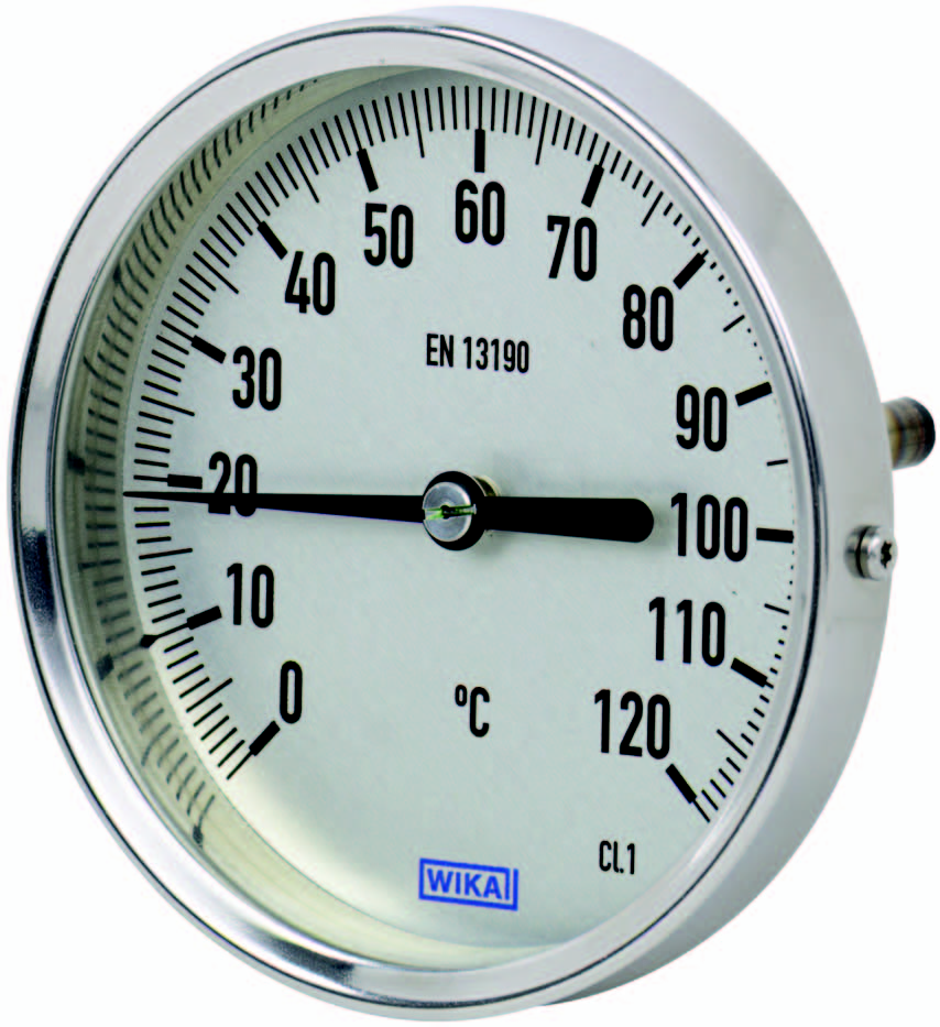 wika Thermometer 0-200c r1/2 l=300/8 wika a52