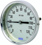 THERMOMETER 0-60C R1/2 L=200/8 WIKA A52