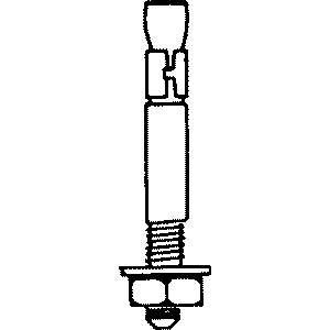 sormat Through bolt sormat s-ka 6x40 zp 150pcs