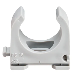 sormat Rörfäste sormat kupi 20 mm/pg 13,5 grå 100st