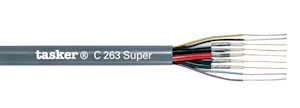 tasker Video cable tasker 5x75 ohm + 4x0,22, grey