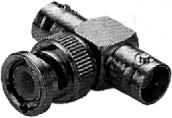 ADAPTER BNC T-ADAPTER MALE - 2XFEMALE