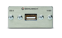 AV-RASIA OEHLBACH 8818 USB B-<A LEVY KAAP.