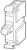 eaton Led element,front,blue m22-led230-b