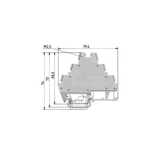 RIVILIITIN WIELAND 57.503.8855.0, WK 2,5-3 D/U