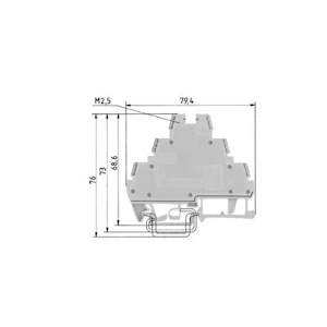 wieland Riviliitin wieland 57.503.8855.0, wk 2,5-3 d/u