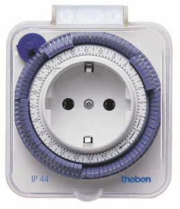 theben Kopplingsur mekanisk timer 026 ip44 segm dygnprog