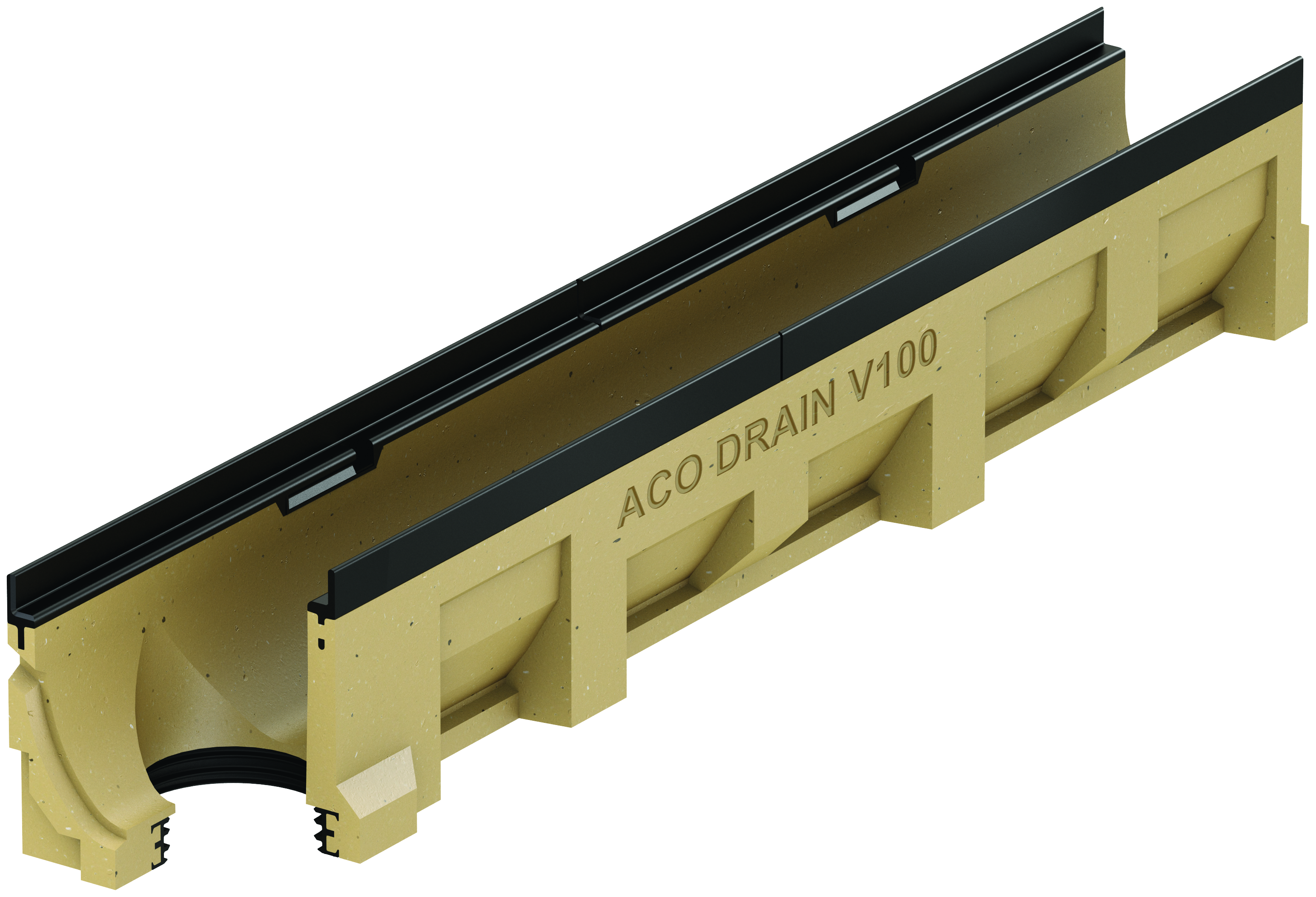 aco Linedrain channel aco v100g 5.0.2, 1.0m, dn 100
