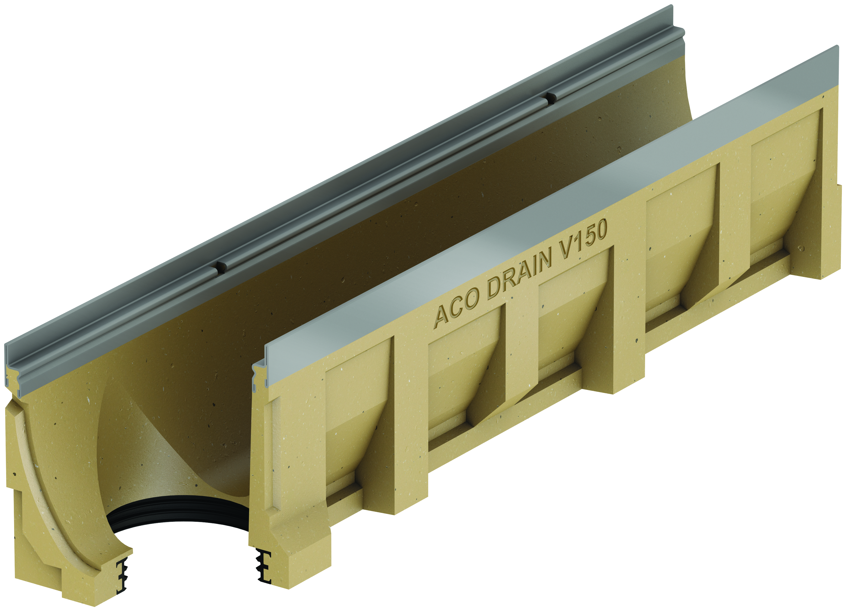 aco Linedrain channel aco v150g 15.0.2, 1.0m, dn 150