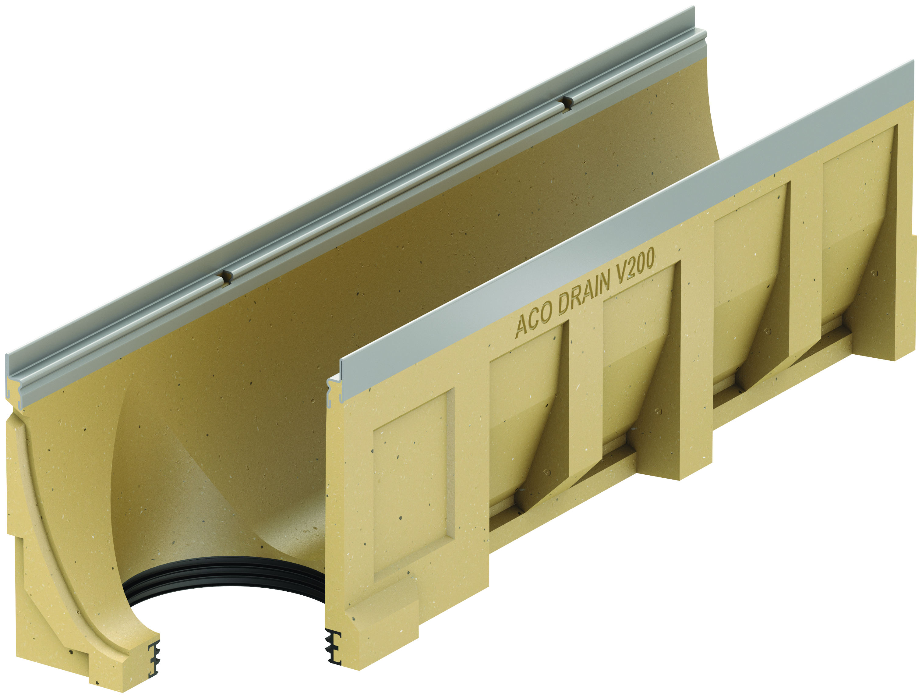 aco Linedrain channel aco v200g 15.0.2, 1.0m, dn 200