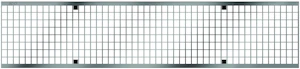 aco Linjeavvat.ränna slitsg. aco v200 galv nät d-cl, 0.5m