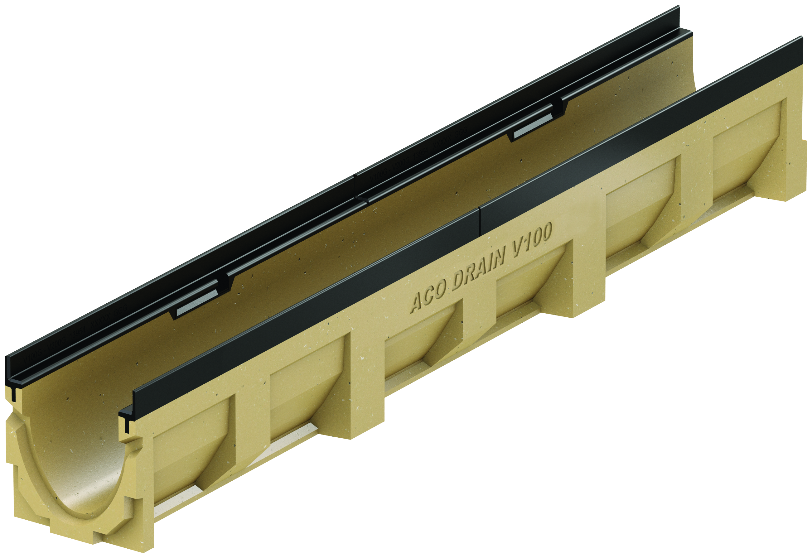aco Drainage system aco drain v100s 10.1 no slope l=0,5m