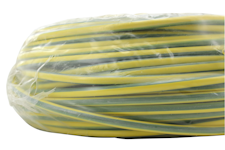 SILICON LEAD HEAT RESISTANT SIF 16 +180C YELLOW/GREEN R100