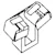 ensto Support for busbar pm58 for kn2.x busbars