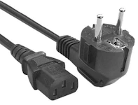 UPS-CABLE INPUTCABLE IEC-SHUKO 10A 2M
