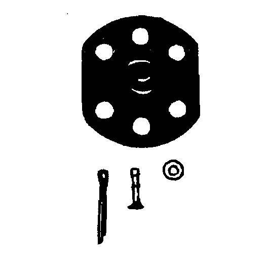 opal Toilet spare part opal 64002 ventil membr. and needle