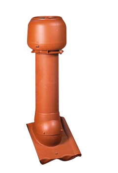 vilpe Vilpe discharge pipe 125 insul brigk-red 734439