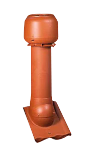 vilpe Vilpe discharge pipe 125 insul brigk-red 734439