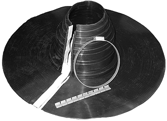 TAKSTOS-PLÅTTAK VILPE R-FELT 110-170mm