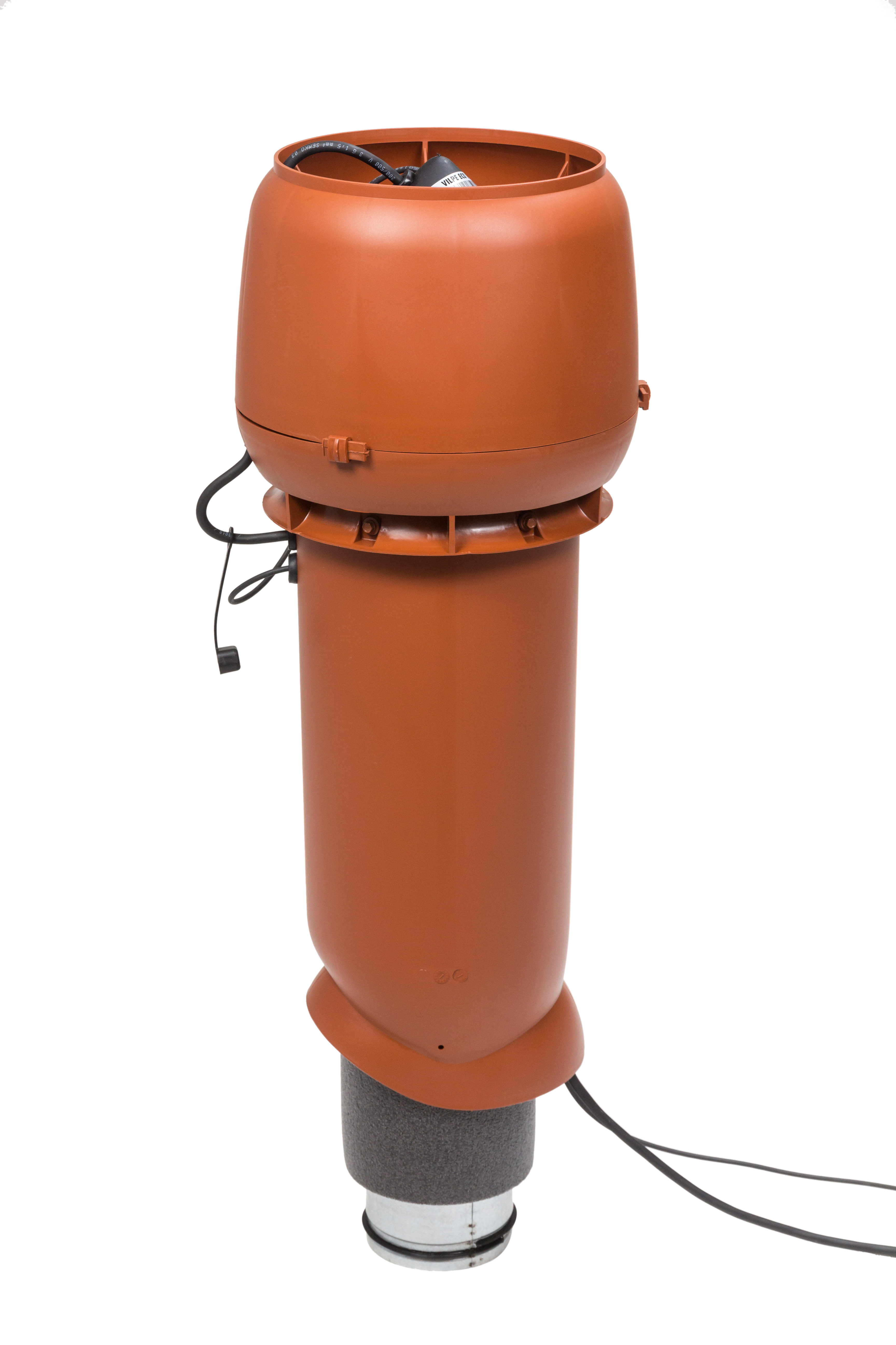 vilpe Topfan eco190p/125/700 bricketred