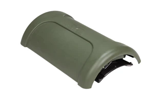 vilpe Roof ridge ventilator h-p vilpe green tin roof