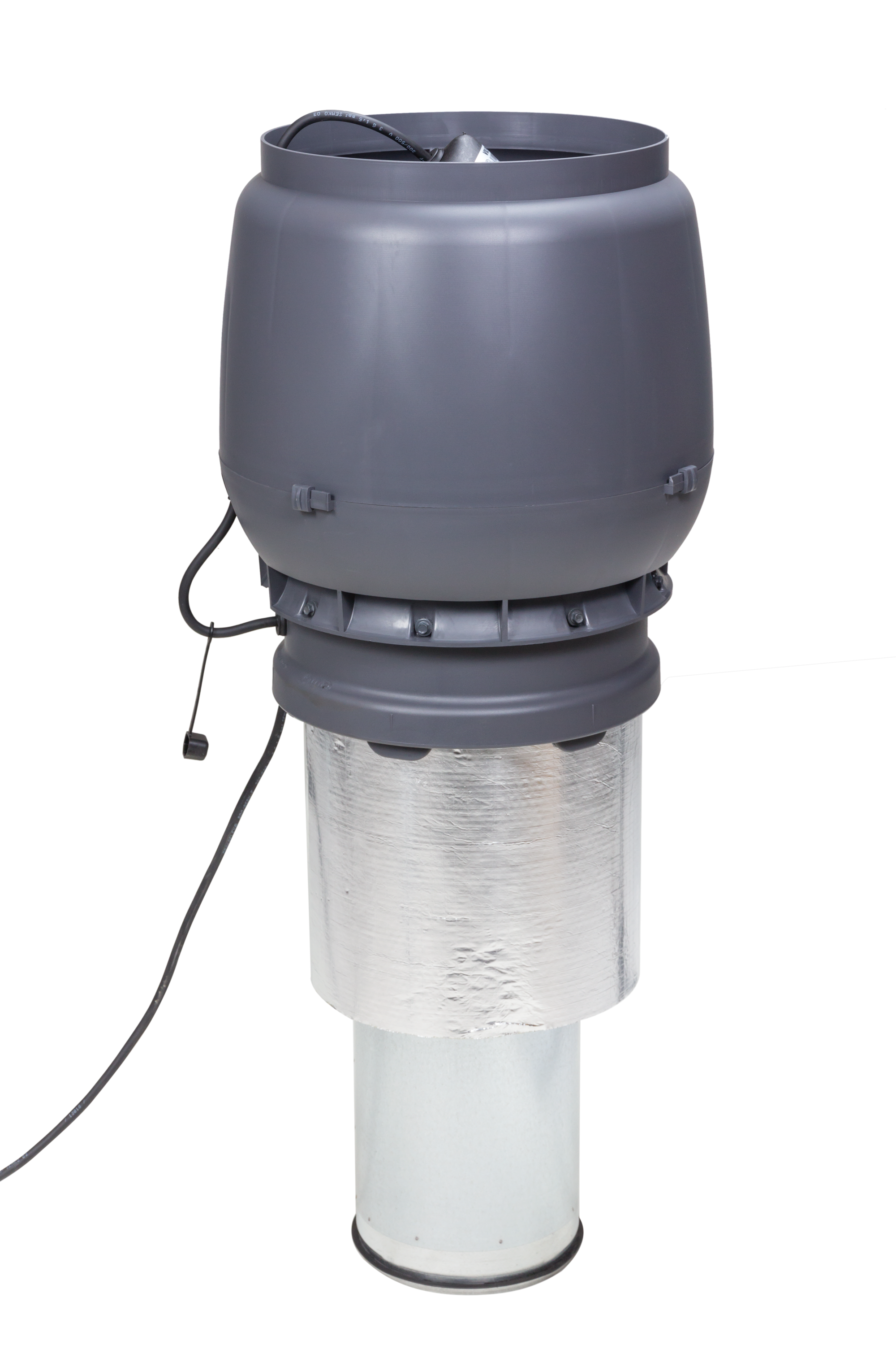 vilpe Takfläkt vilpe e250 koniskt/200/450 grå xl