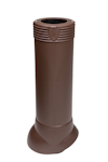 PIPE VILPE 110 -INSULATED BROWN