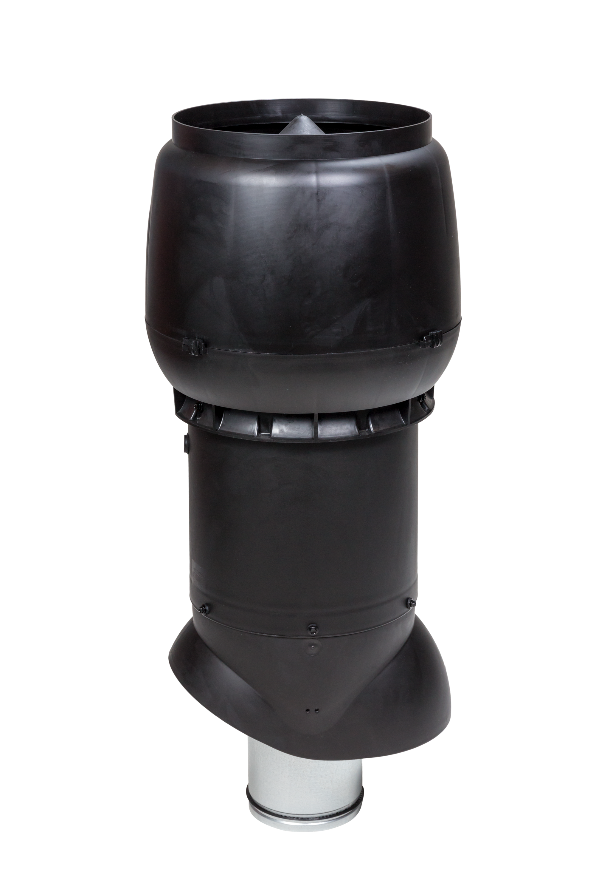 vilpe Xl -dischrage pipe vilpe 160 -insulated black