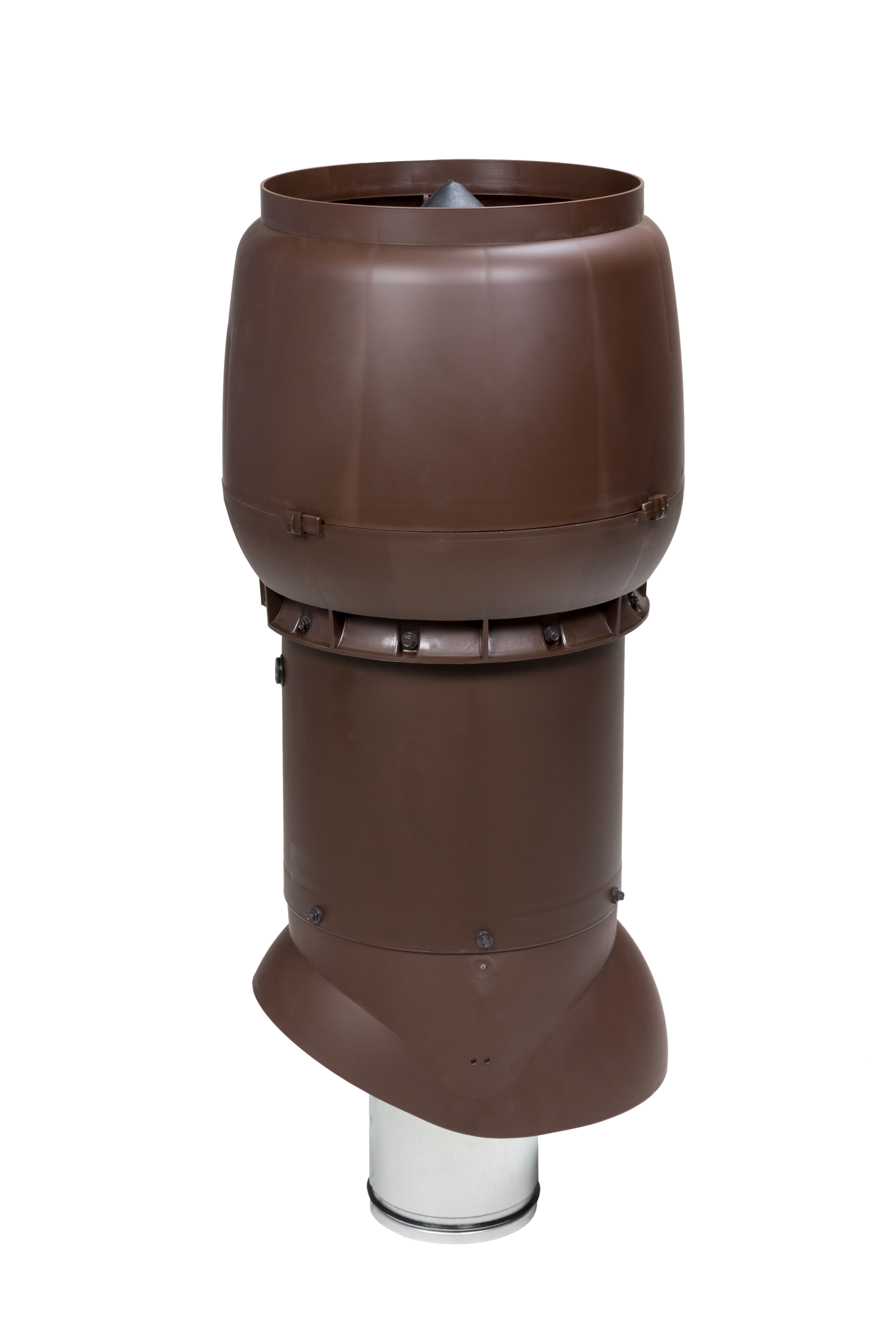 vilpe Xl -dischrage pipe vilpe 160 -insulated brown